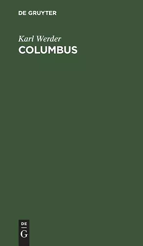 Columbus cover