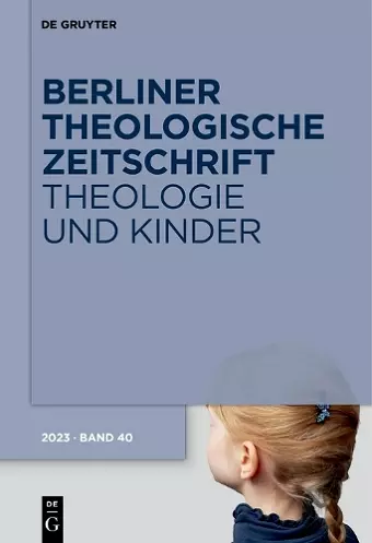 Theologie und Kinder cover