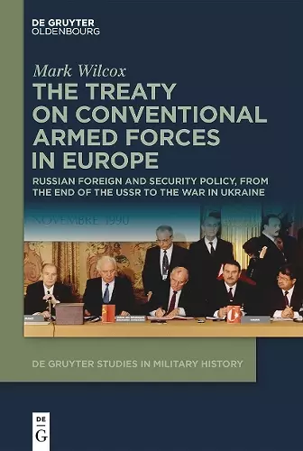 The Treaty on Conventional Armed Forces in Europe cover