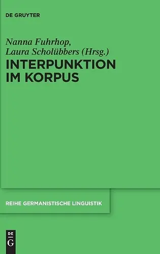 Interpunktion Im Korpus cover