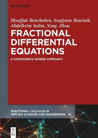Fractional Differential Equations cover
