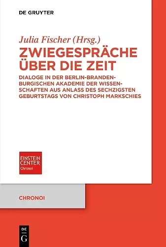 Zwiegespräche über die Zeit cover