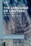The Language of Lawyers cover