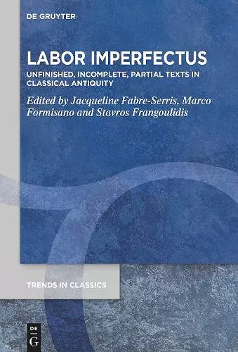 Labor Imperfectus cover