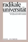Radikale Universität cover