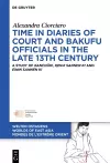 Time in Diaries of Court and Bakufu Officials in the late 13th Century cover