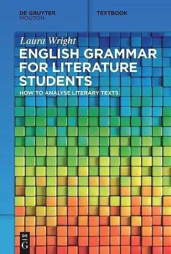 English Grammar for Literature Students cover
