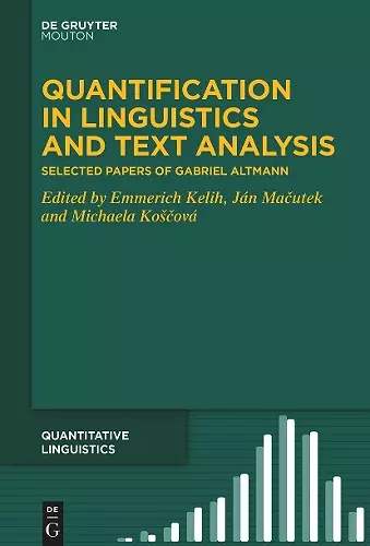 Quantification in Linguistics and Text Analysis cover