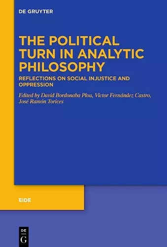 The Political Turn in Analytic Philosophy cover