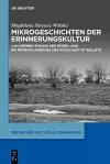 Mikrogeschichten der Erinnerungskultur cover
