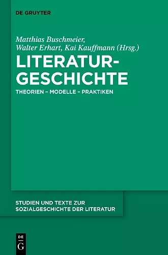 Literaturgeschichte cover
