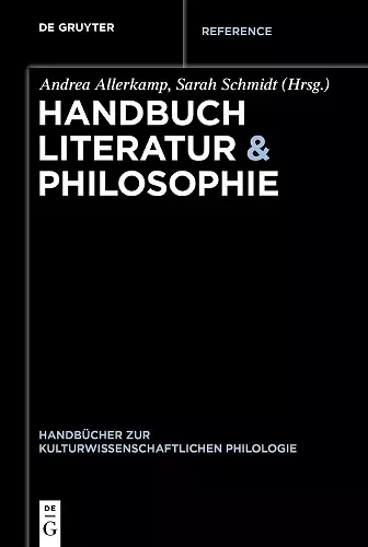 Handbuch Literatur & Philosophie cover