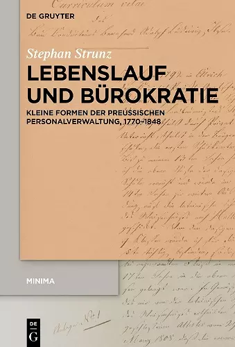 Lebenslauf und Bürokratie cover