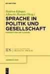 Sprache in Politik und Gesellschaft cover