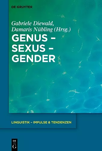Genus – Sexus – Gender cover