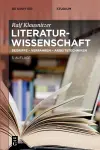 Literaturwissenschaft cover
