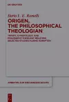 Origen, the Philosophical Theologian cover