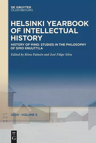 History of Mind: Studies in the Philosophy of Simo Knuuttila cover