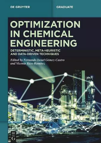 Optimization in Chemical Engineering cover