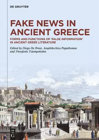 Fake News in Ancient Greece cover