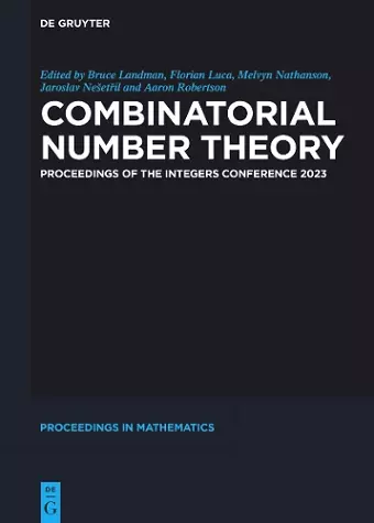 Combinatorial Number Theory cover