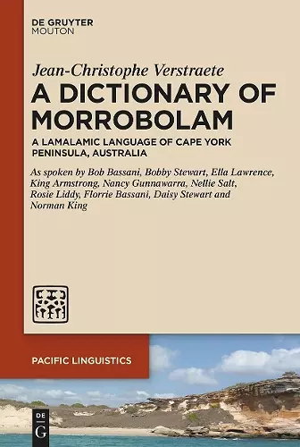 A Dictionary of Morrobolam cover