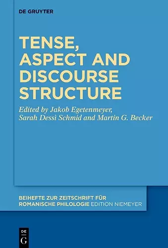 Tense, aspect and discourse structure cover