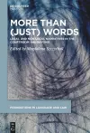 More than (Just) Words cover