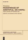Paraphrase of Aristotle, ›De anima‹ cover
