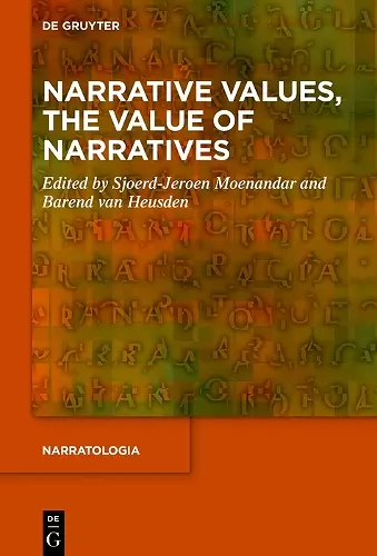 Narrative Values, the Value of Narratives cover