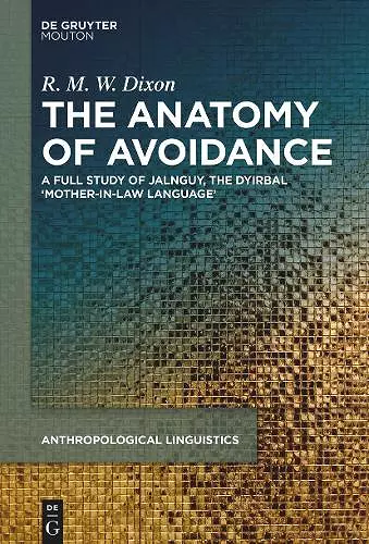 The Anatomy of Avoidance cover