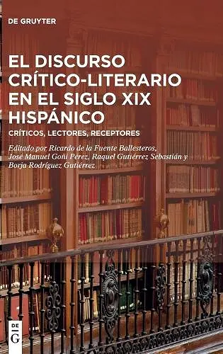 El Discurso Crítico-Literario En El Siglo XIX Hispánico cover