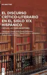 El Discurso Crítico-Literario En El Siglo XIX Hispánico cover
