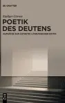 Poetik Des Deutens cover
