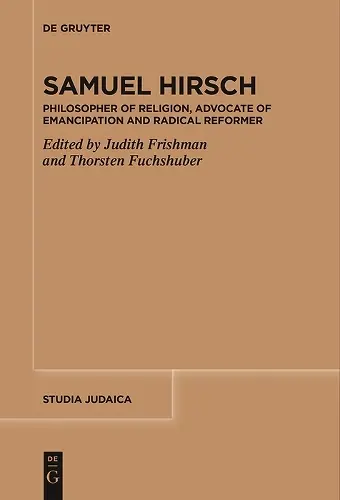 Samuel Hirsch cover