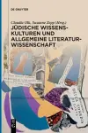 Jüdische Wissenskulturen Und Allgemeine Literaturwissenschaft cover