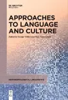 Approaches to Language and Culture cover