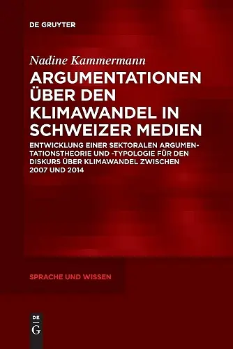 Argumentationen über den Klimawandel in Schweizer Medien cover
