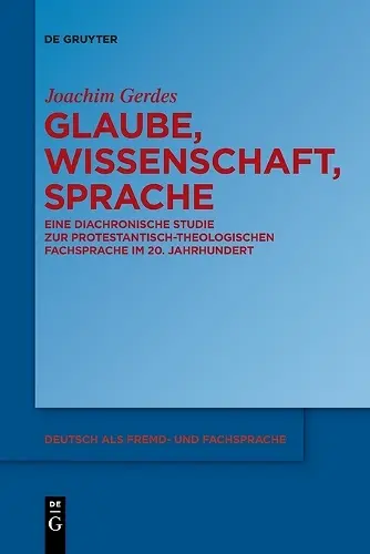 Glaube, Wissenschaft, Sprache cover