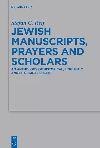 Jewish Manuscripts, Prayers and Scholars cover