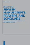 Jewish Manuscripts, Prayers and Scholars cover