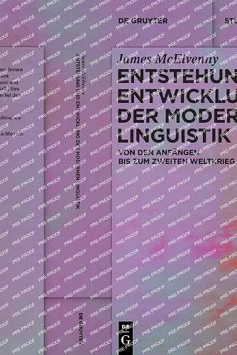 Entstehung Und Entwicklung Der Modernen Linguistik cover