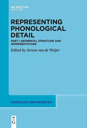 Segmental Structure and Representations cover
