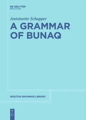 A Grammar of Bunaq cover
