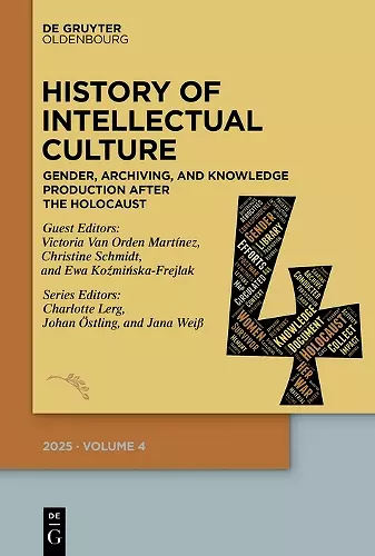 History of Intellectual Culture 4/2025 cover