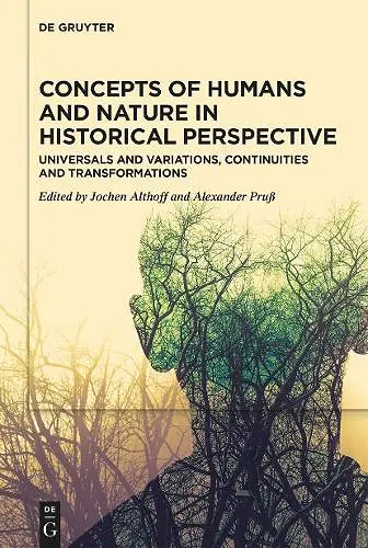 Concepts of Humans and Nature in Historical Perspective cover