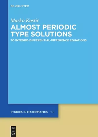 Almost Periodic Type Solutions cover