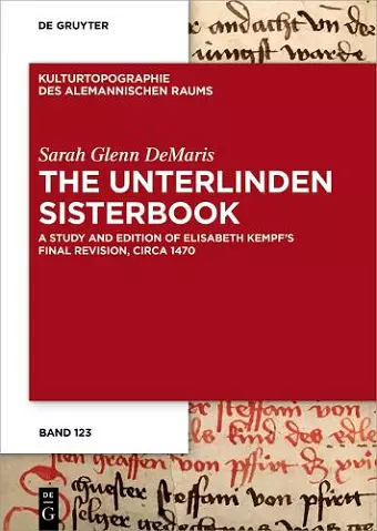 The Unterlinden Sisterbook cover