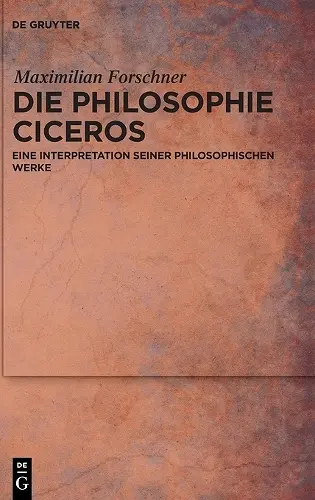 Die Philosophie Ciceros cover