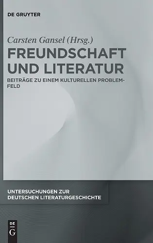 Freundschaft Und Literatur cover